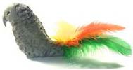 Fine Art Mixed Media: James Audubon: “Tropical Parrot Sculpture”