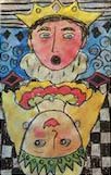 Fine Art Mixed Media: Friedensreich Hundertwasser: “Kings and Queens”