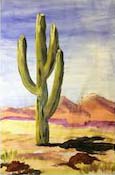 Math Plus Painting: “Painting a Fraction of the Desert”