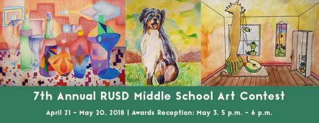 7th Annual RUSD Middle School Art Contest