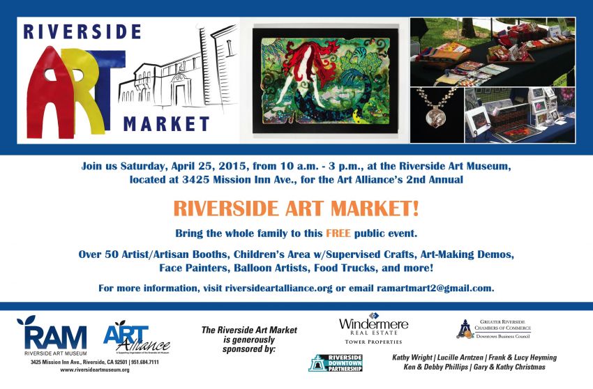 Art Alliance Announces 2nd Annual Riverside Art Market