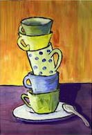 Fine Art Painting: Henri Fantin-Latour & Mary Cassatt “Tea with a Twist”