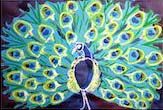 Science Plus Mixed Media: “How Peacocks Use Their Plumage”
