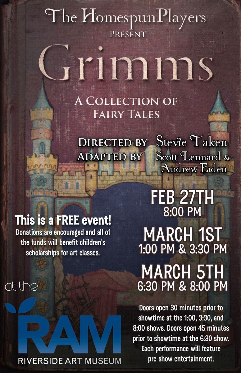 The Homespun Players Present Grimms: A Collection of Fairy Tales