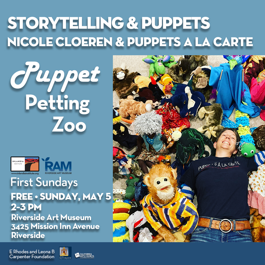 FREE EVENT – Puppet Petting Zoo with Inlandia