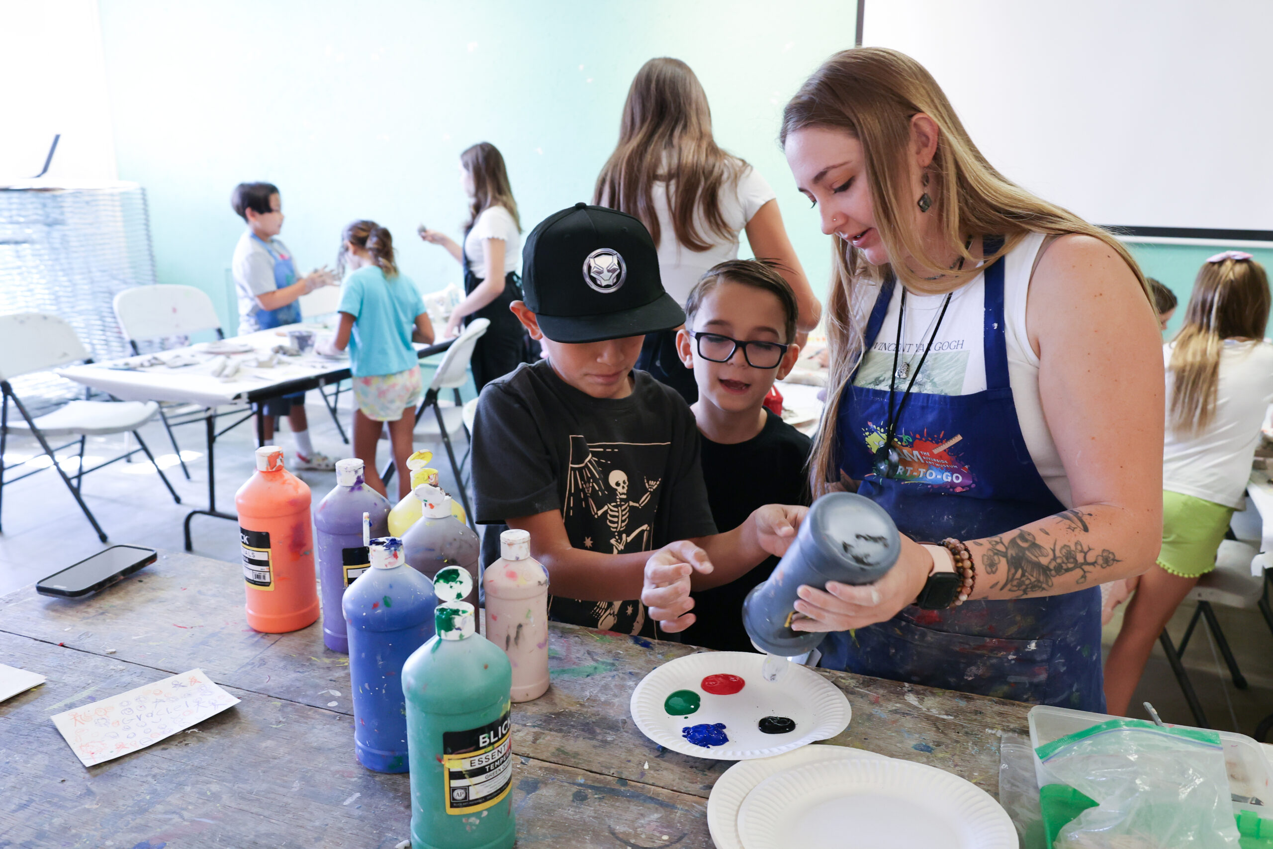 Summer Youth Art Classes @ RAM 2025